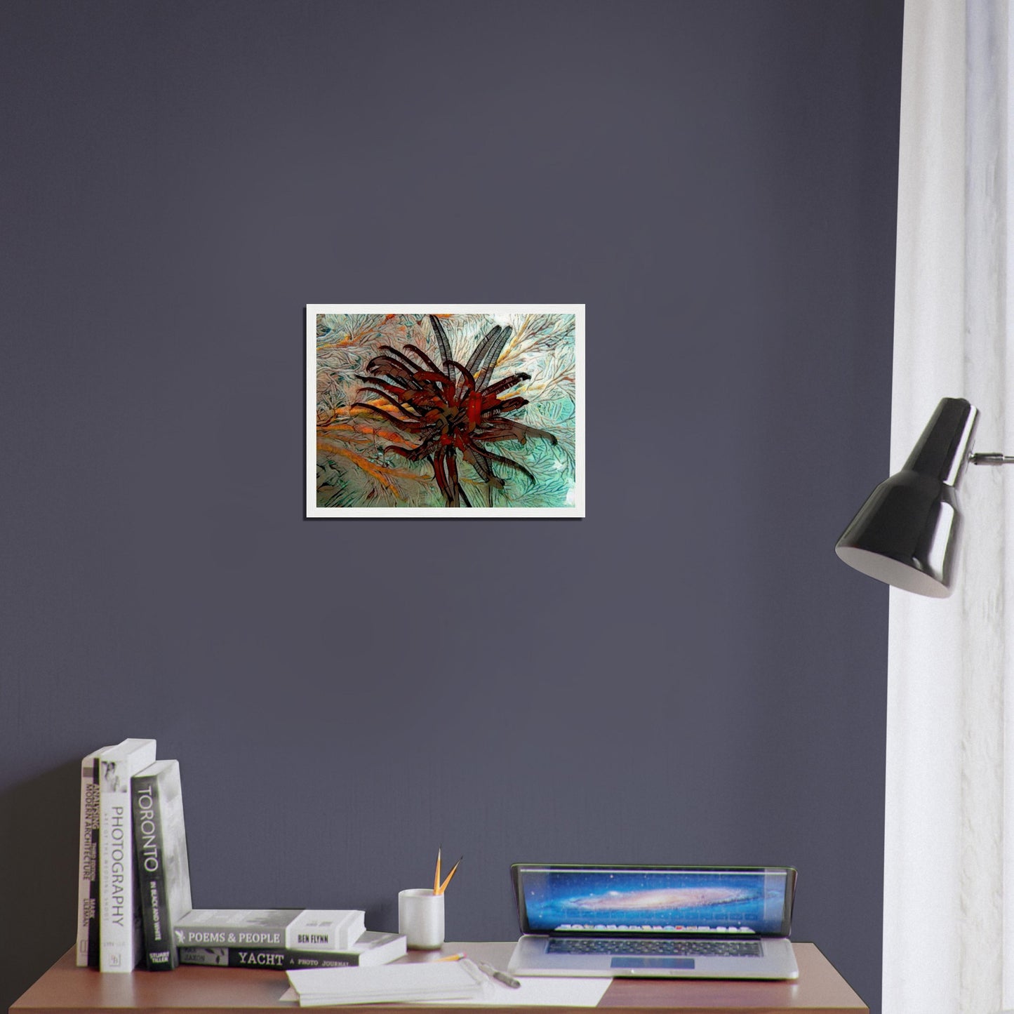 Leaf, Museum-Quality Matte Paper Wooden Framed Poster