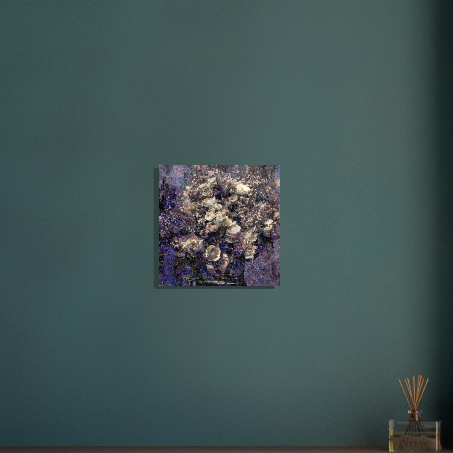 Flowers study 8, Brushed Aluminum Print