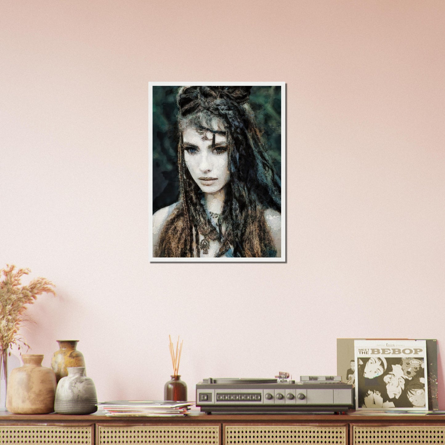 Miranda, Museum-Quality Matte Paper Wooden Framed Poster