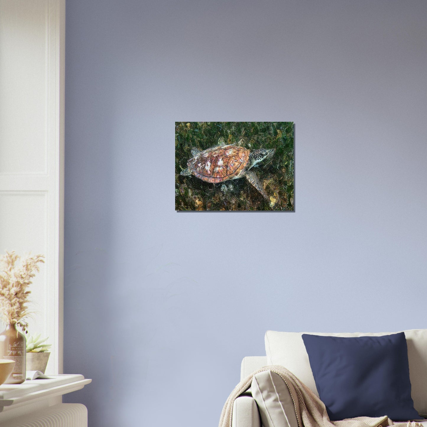 Turtle, Foam Landscape