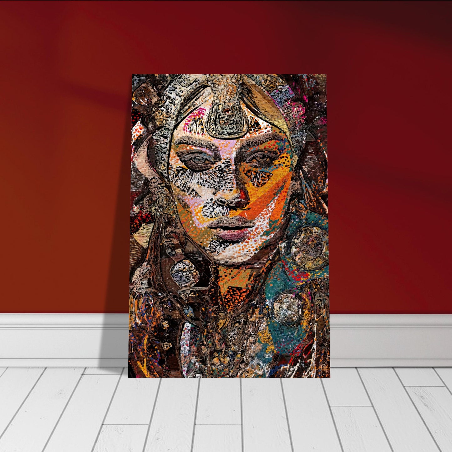 Kushim, Brushed Aluminum Print