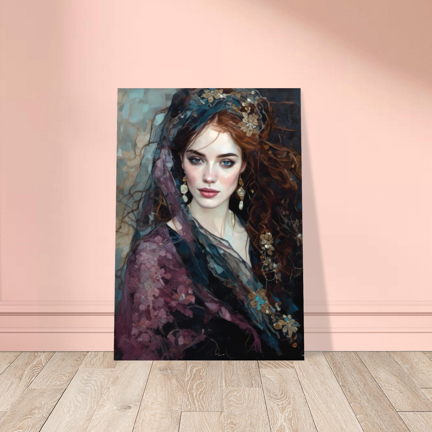 Kitty, Aluminum Print