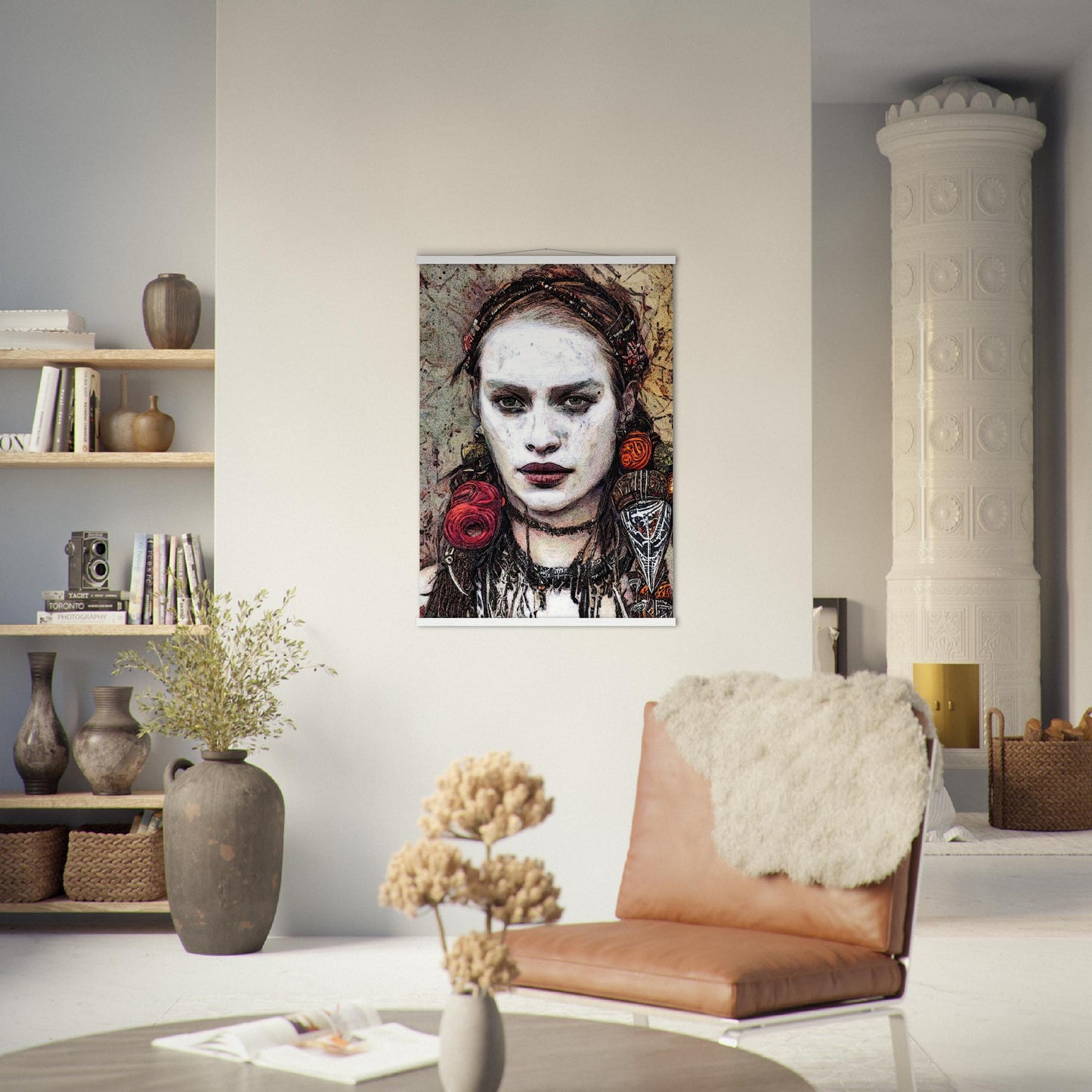 Freja, Museum-Quality Matte Paper Poster with Hanger