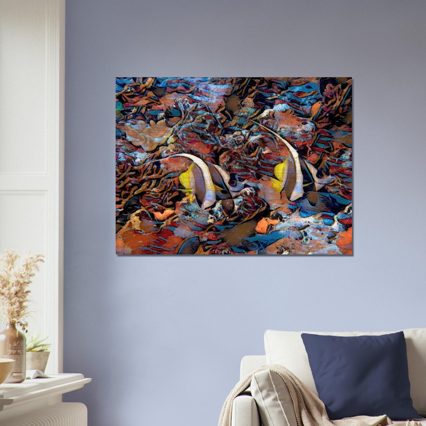 Banners, Brushed Aluminum Print