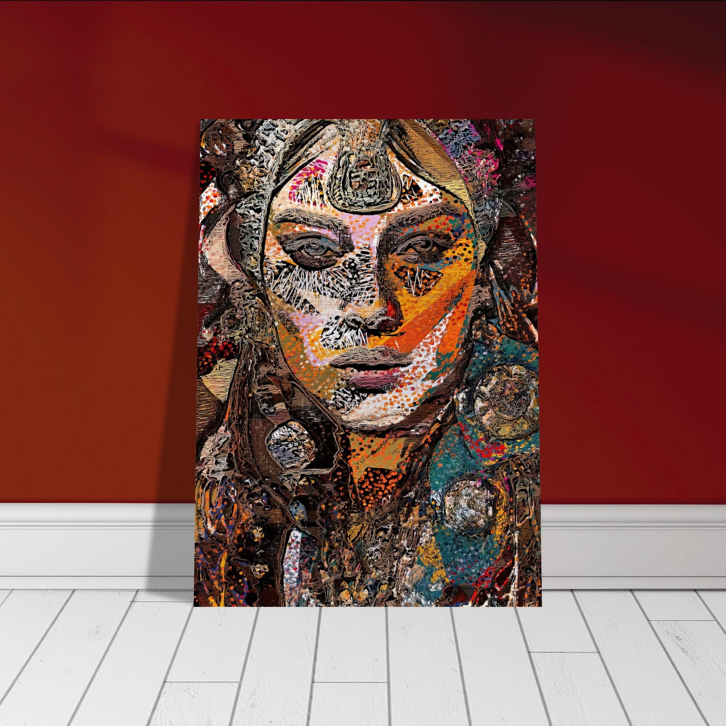 Kushim, Brushed Aluminum Print