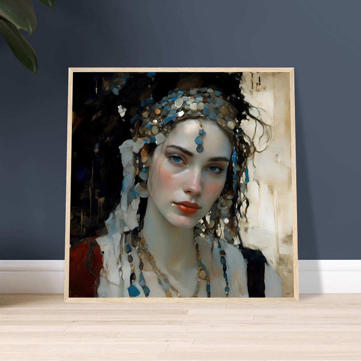 Daria2, Museum-Quality Matte Paper Wooden Framed Poster