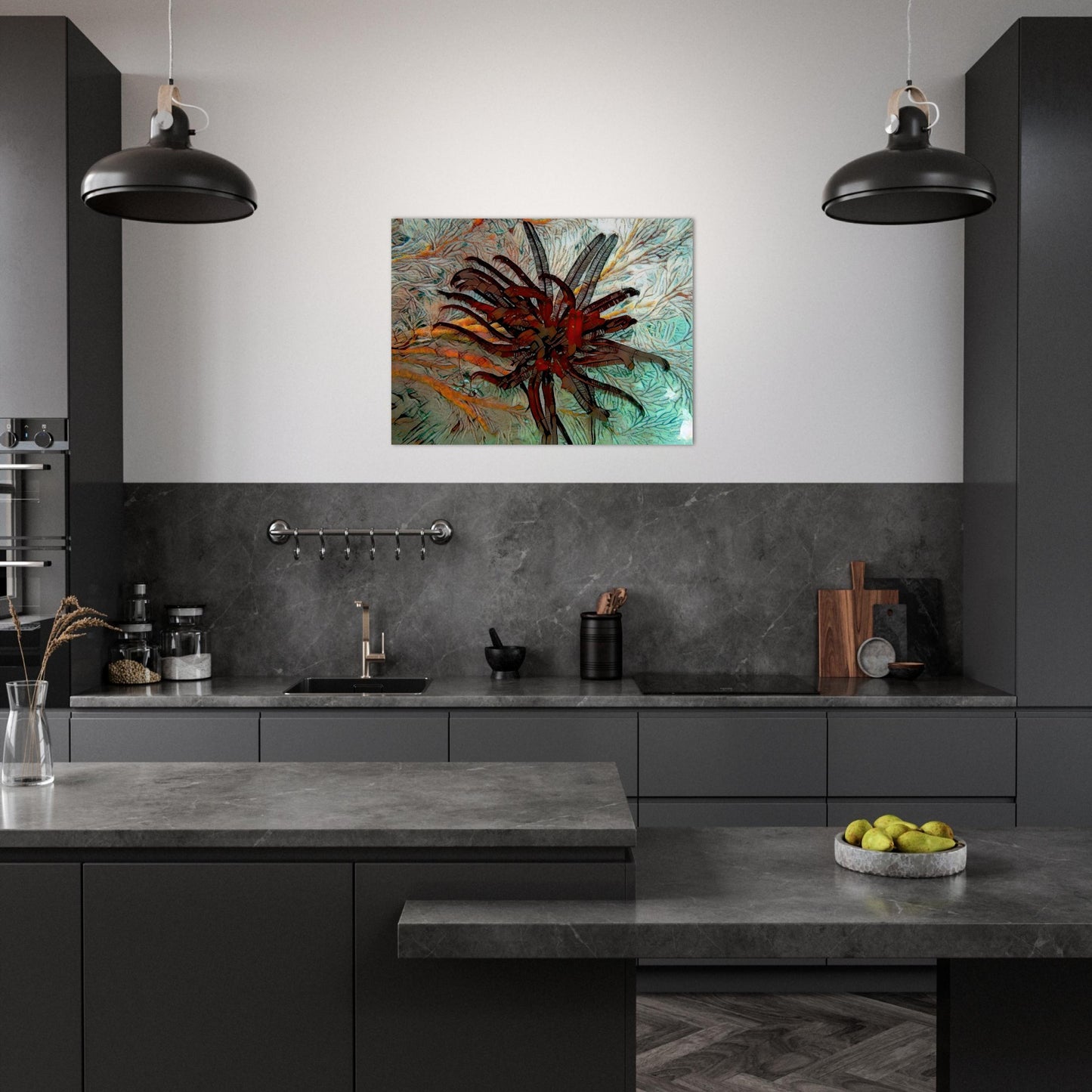 Leaf, Aluminum Print