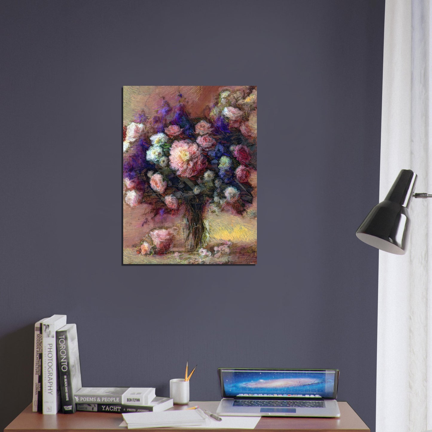 Flowers study 24, Foam Portrait