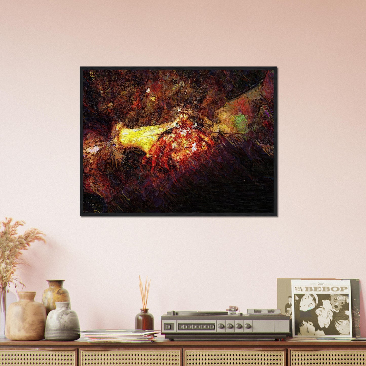 Hermit, Museum-Quality Matte Paper Wooden Framed Poster