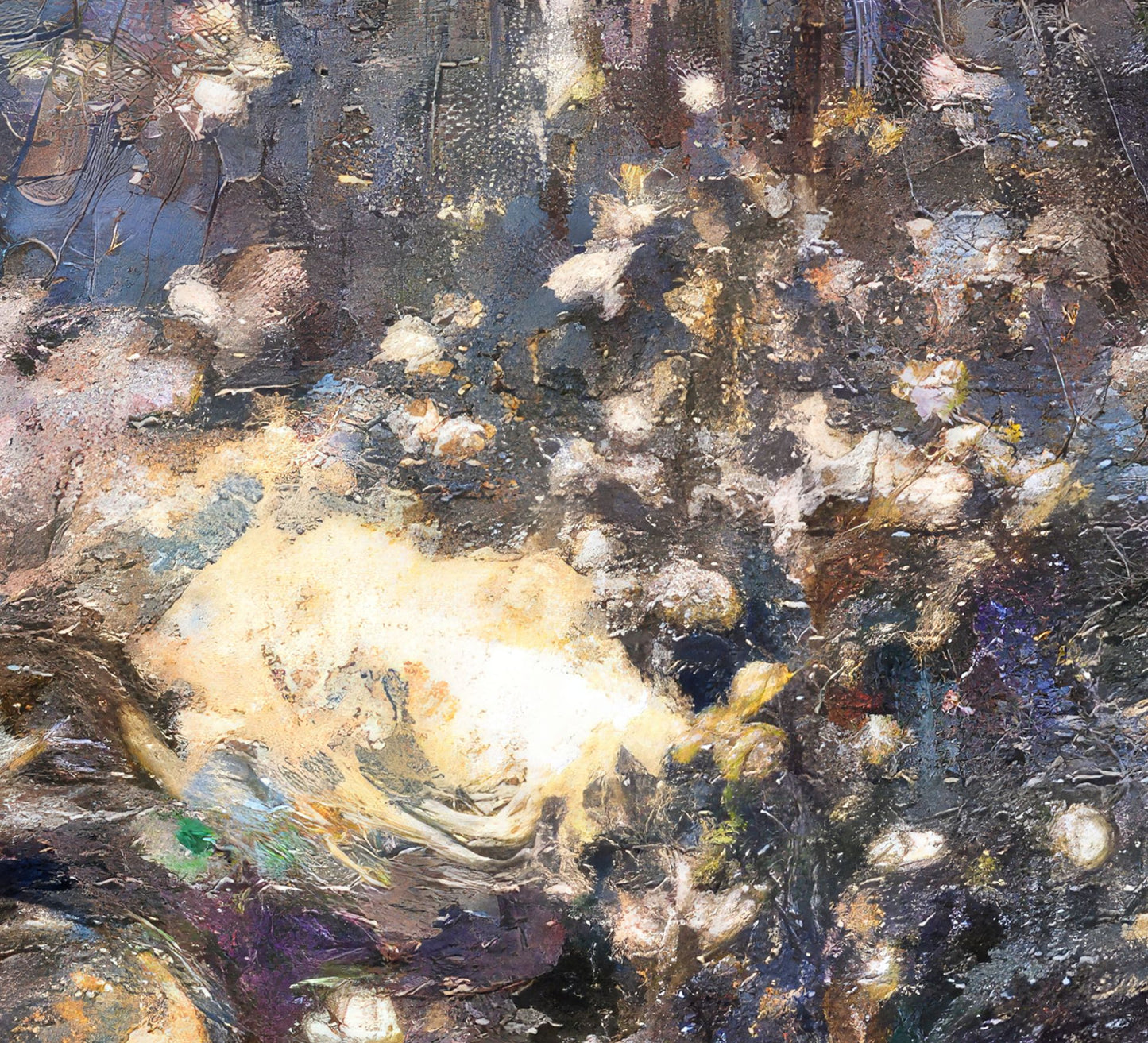 Flowers study 8, Metal