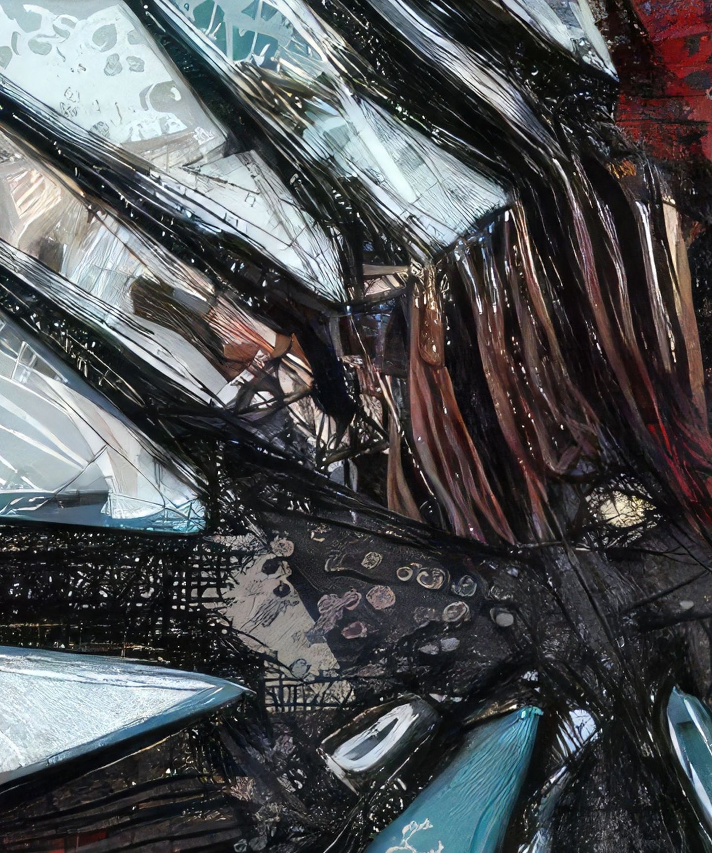 Black Lion, Acrylic Glass