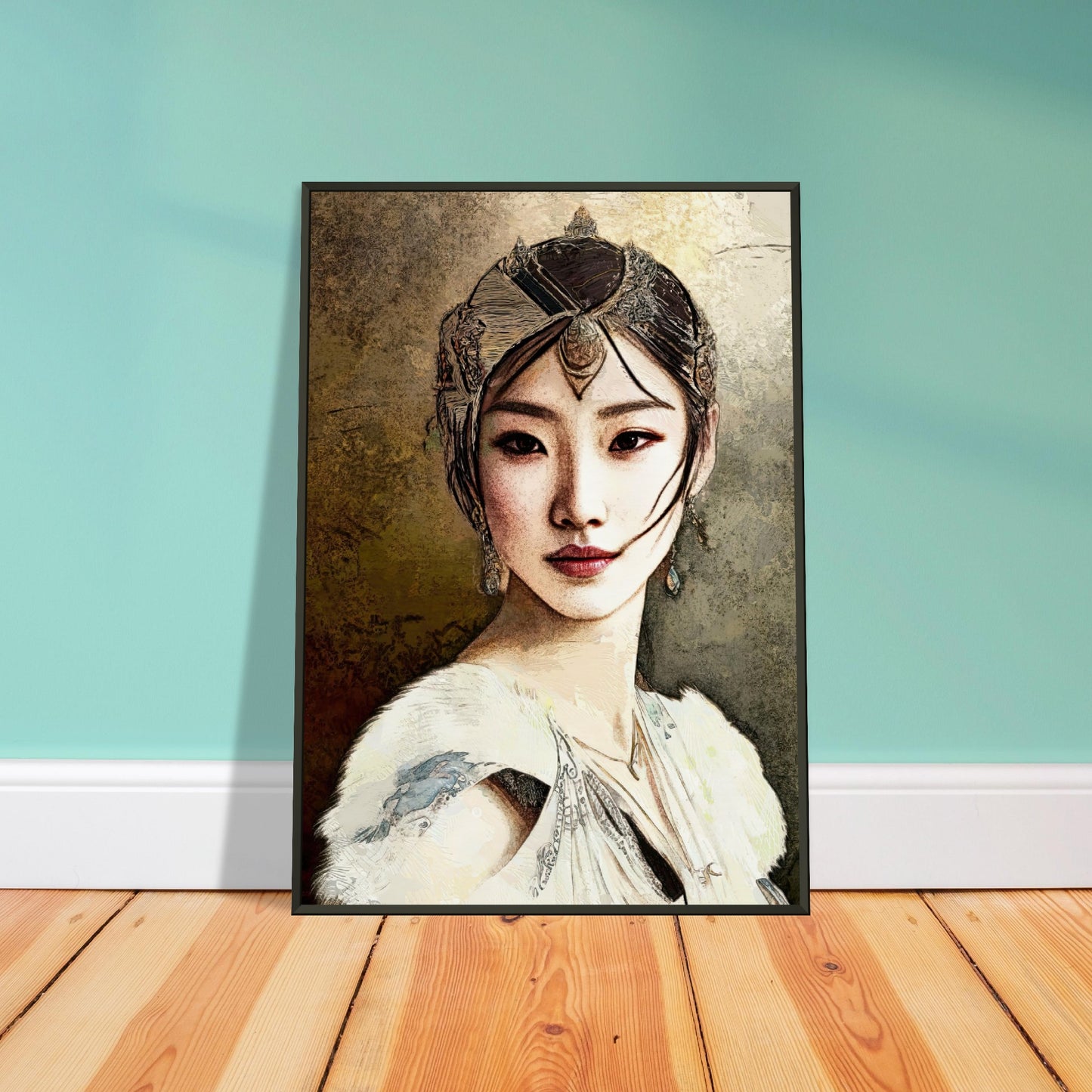 Yuan, Museum-Quality Matte Paper Metal Framed Poster