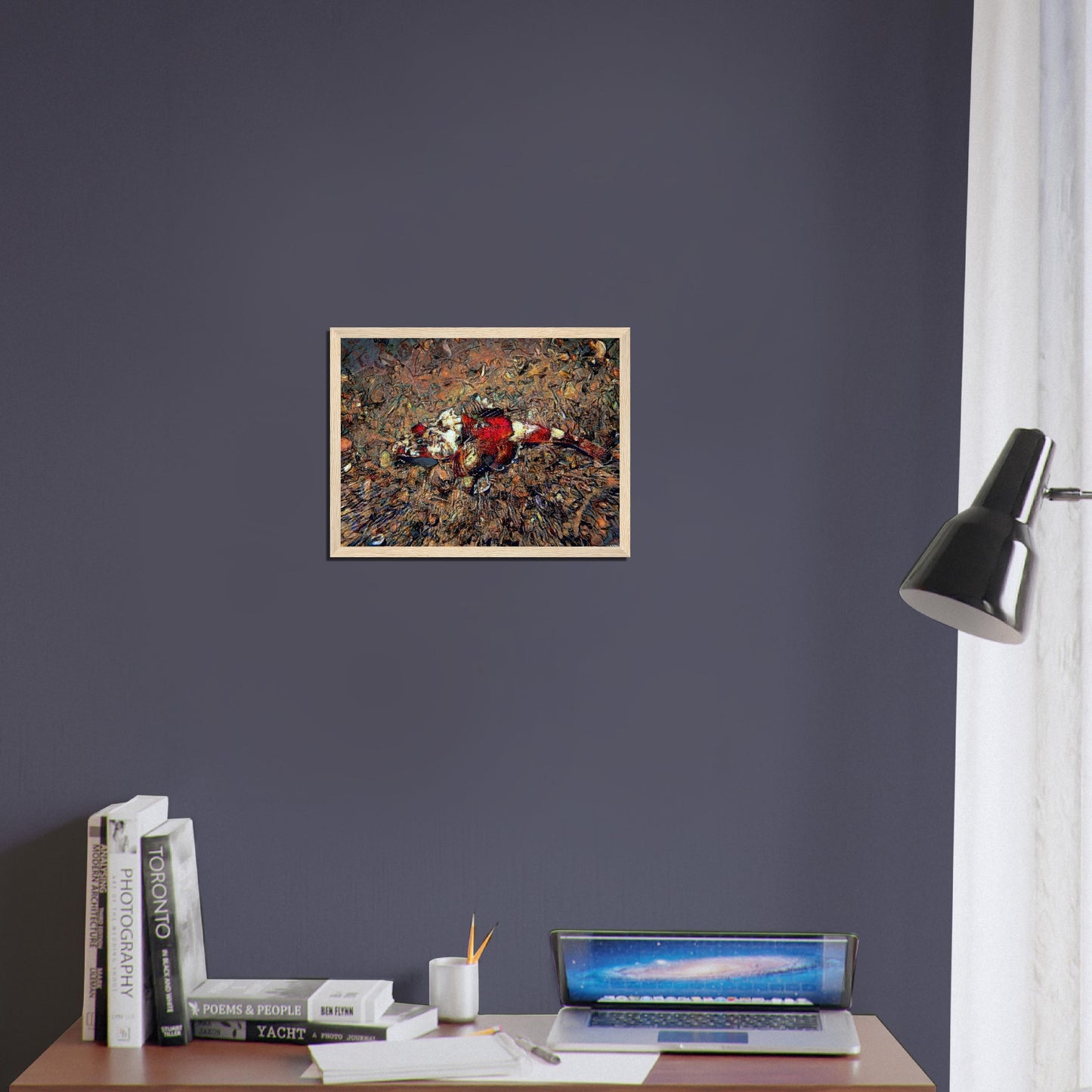 Redstone, Museum-Quality Matte Paper Wooden Framed Poster