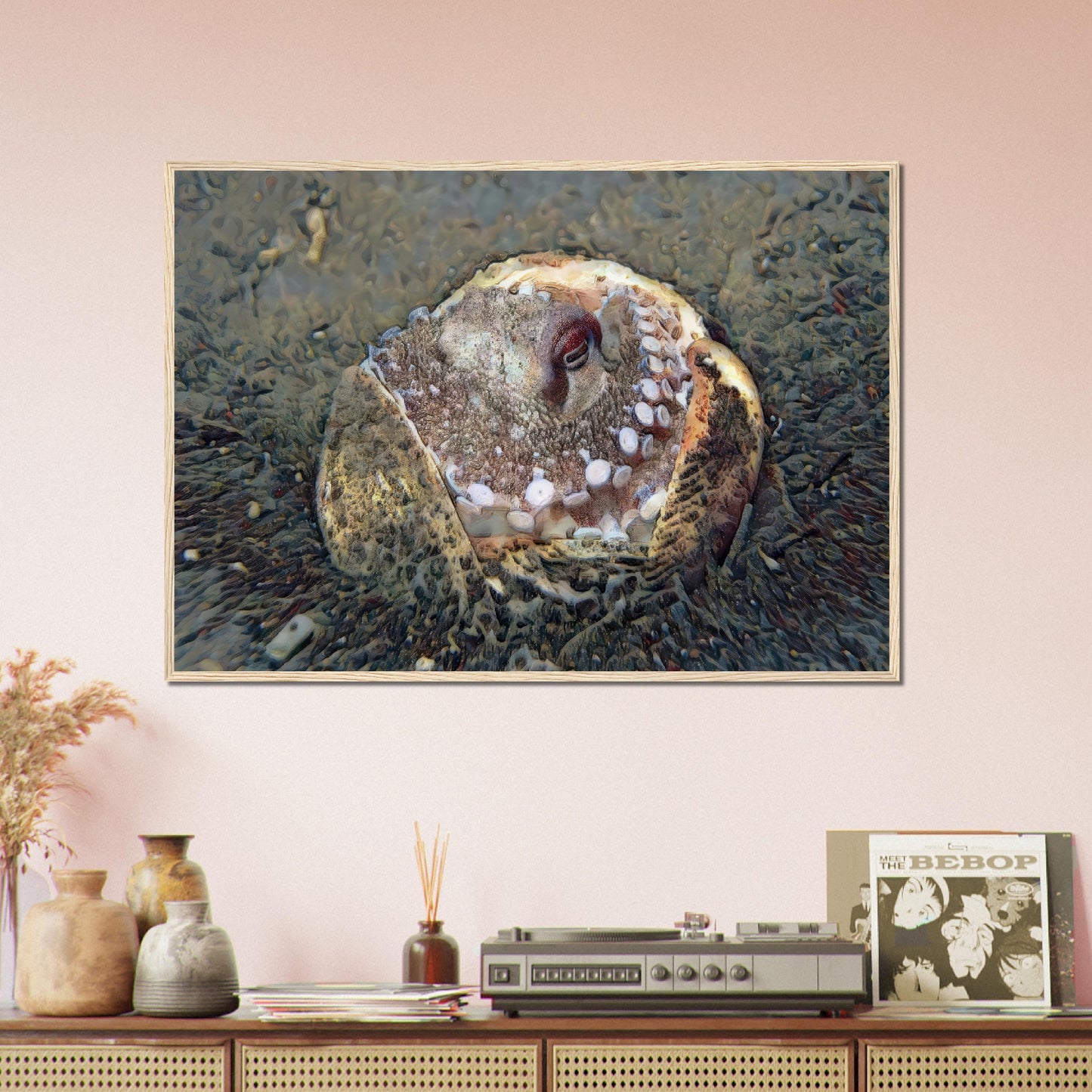 Octopussy, Museum-Quality Matte Paper Wooden Framed Poster