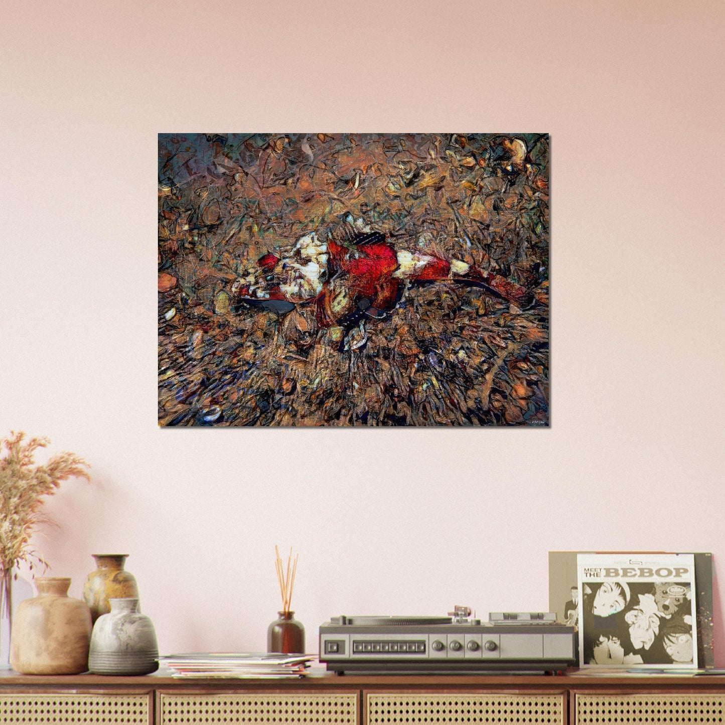 Redstone, Brushed Aluminum Print