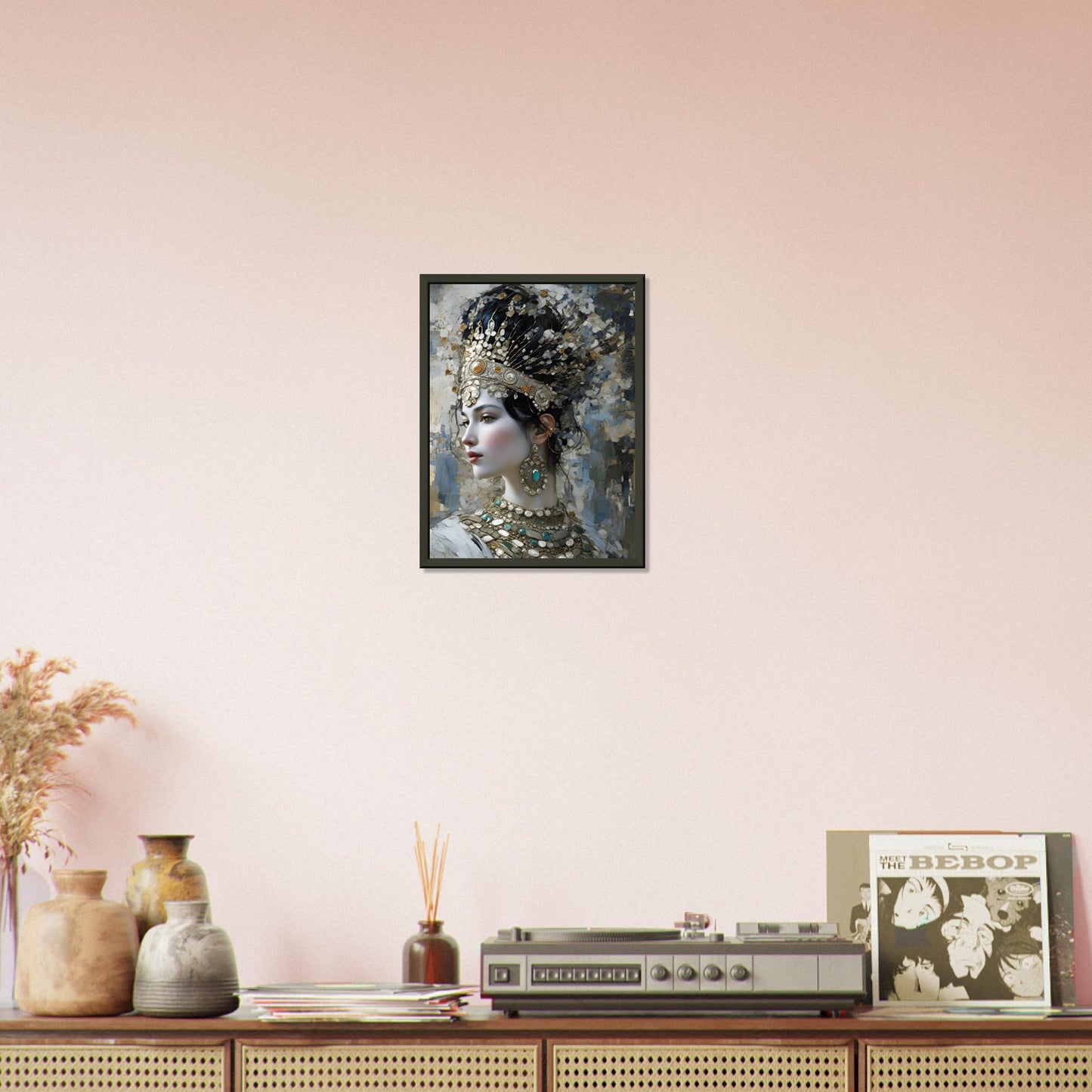 Kyria, Museum-Quality Matte Paper Metal Framed Poster