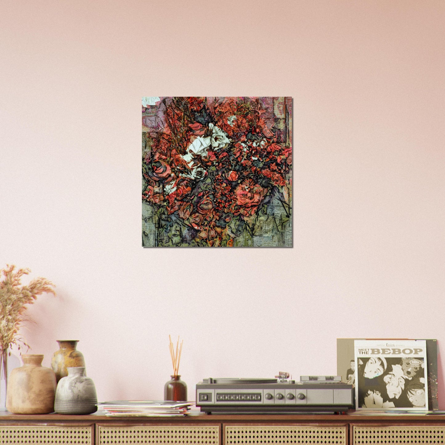 Flowers study 12, Foam Square