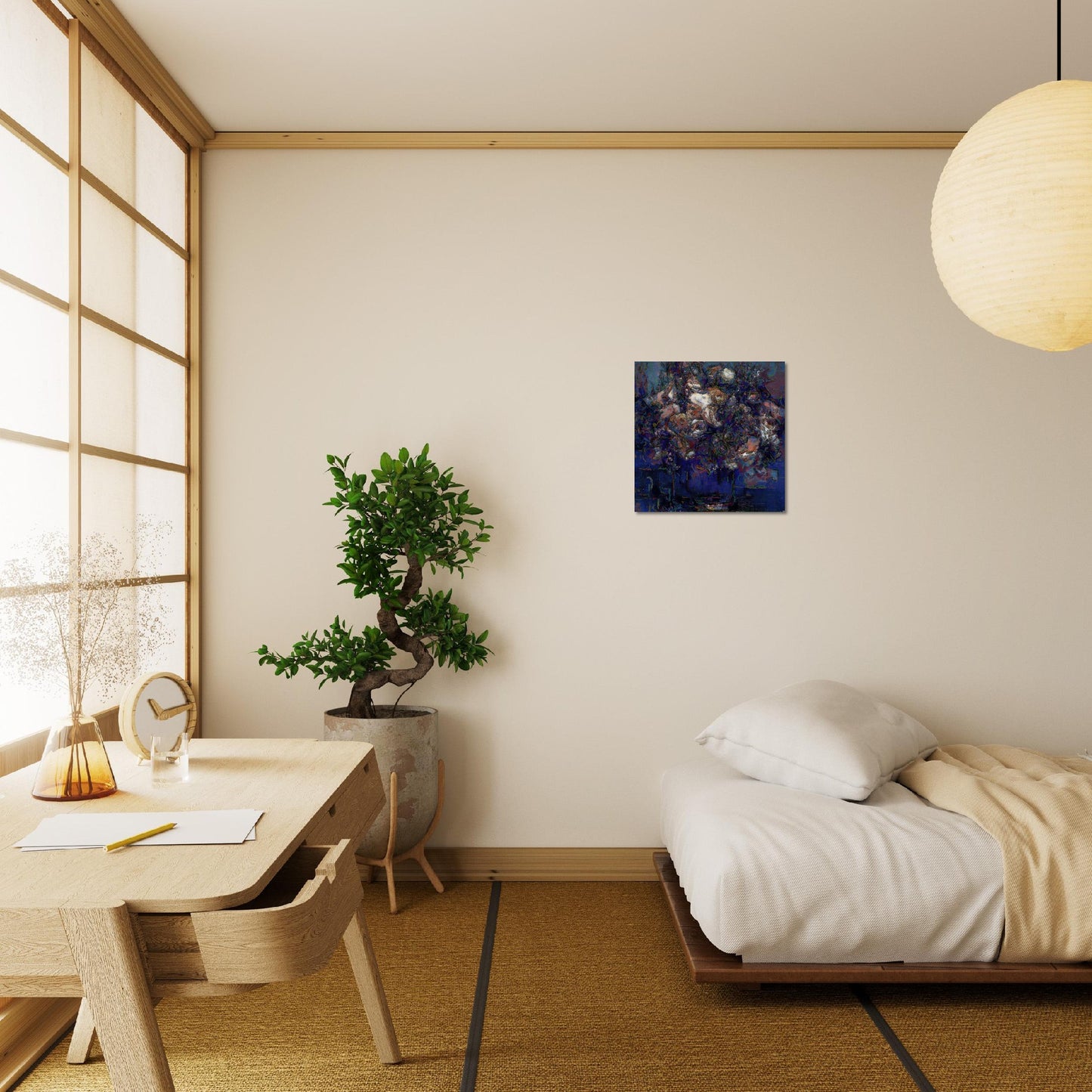 Flowers study 6, Brushed Aluminum Print