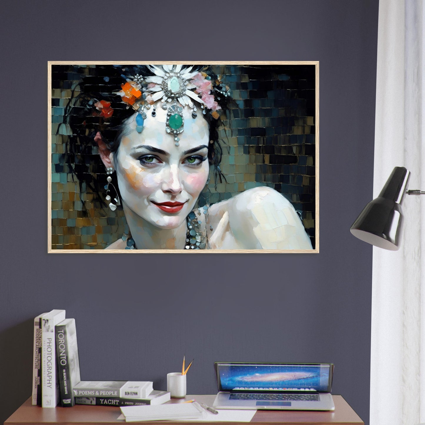 Sophia, Museum-Quality Matte Paper Wooden Framed Poster