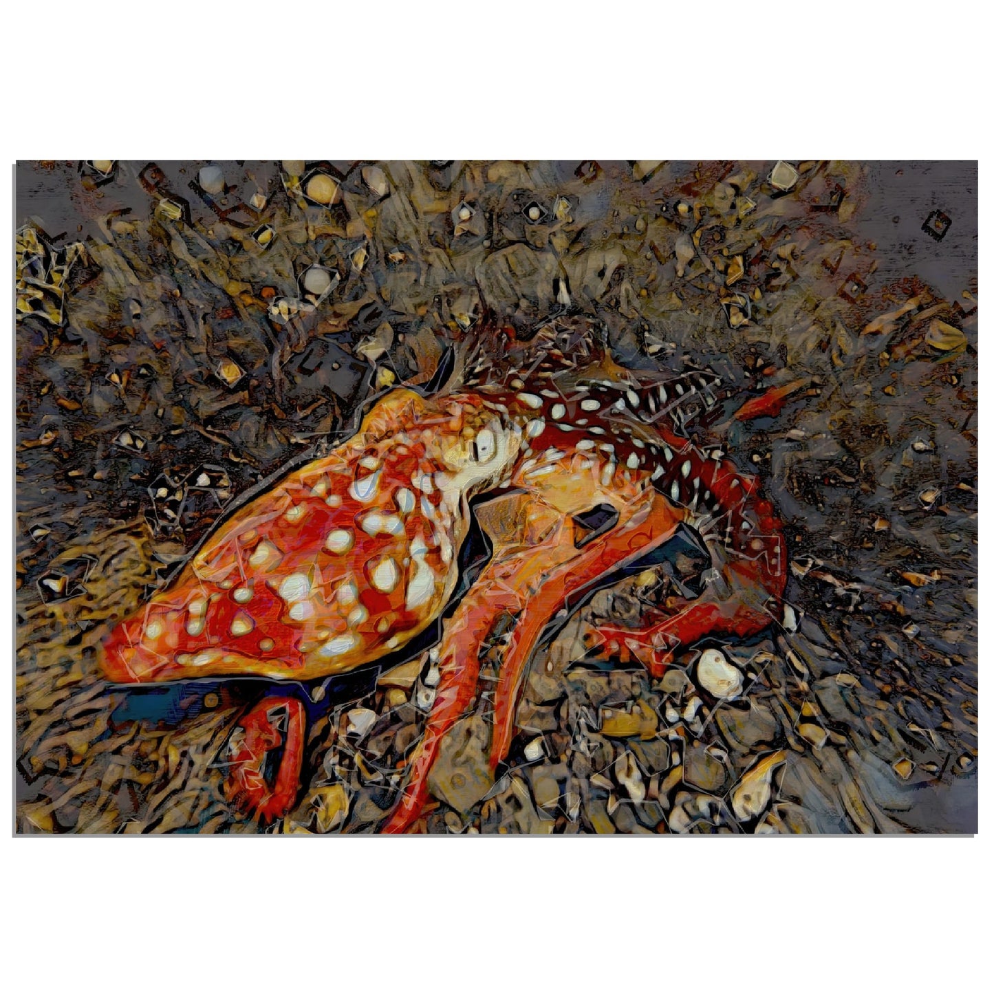 Octopus, Foam Landscape