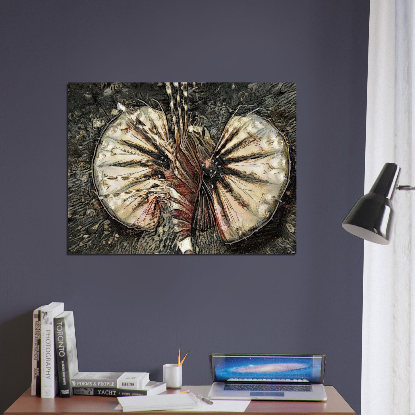 Lion, Foam Landscape