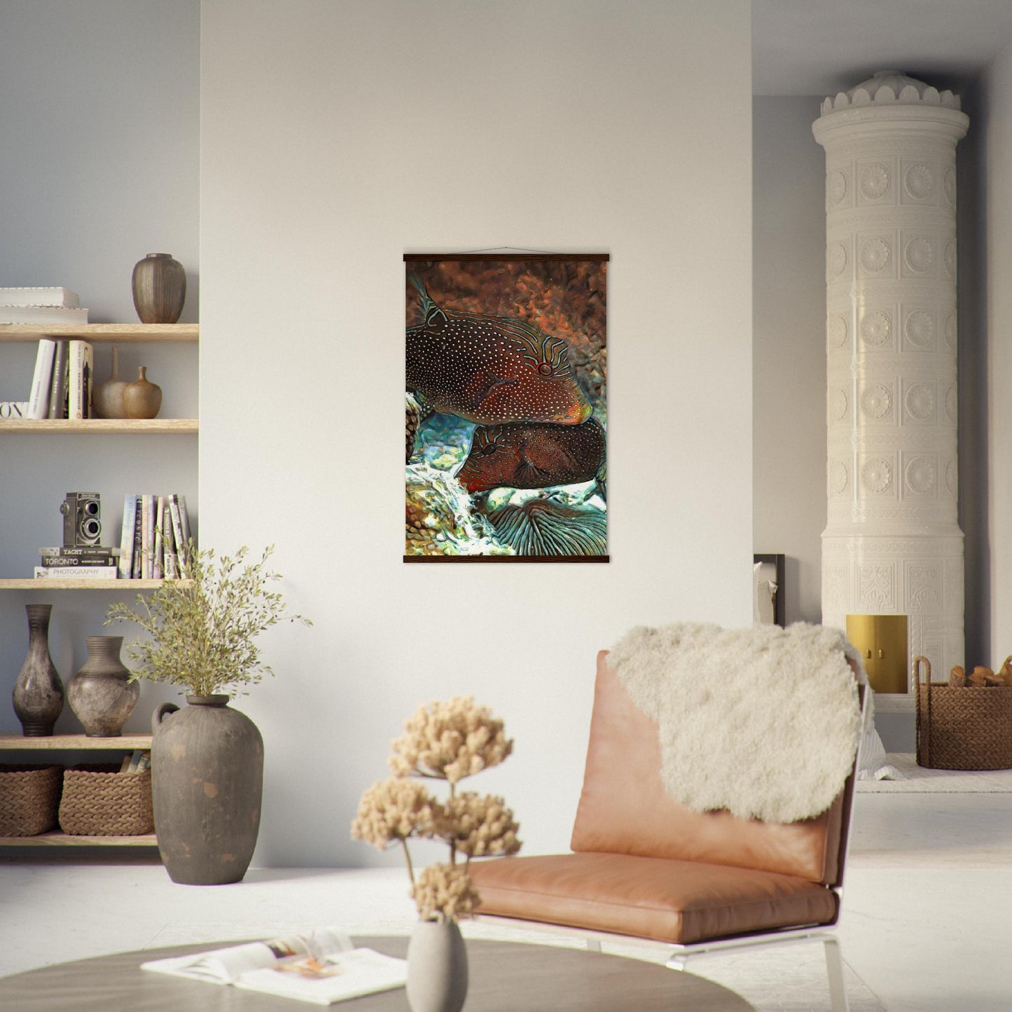 Papuan toby, Museum-Quality Matte Paper Poster with Hanger