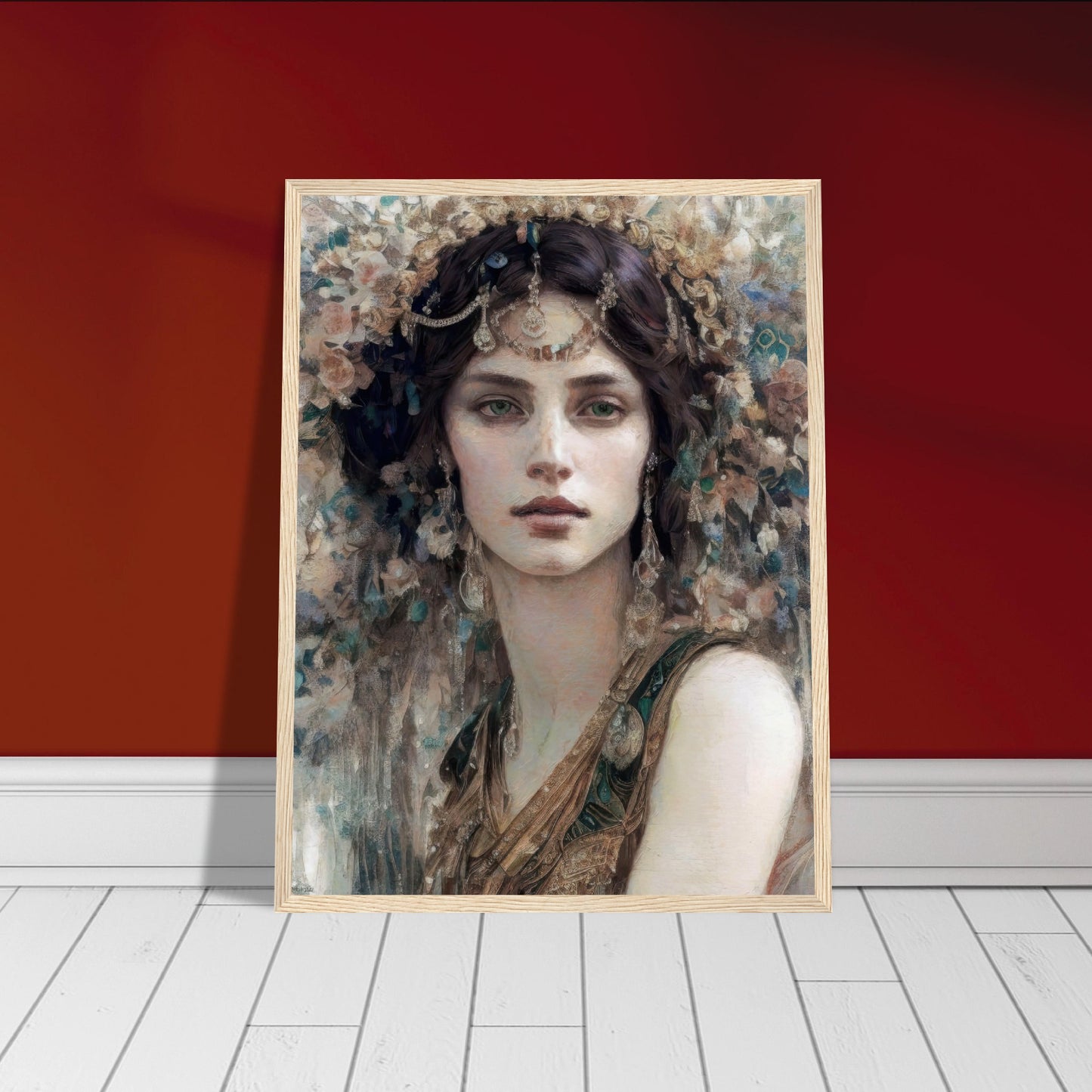 Anais, Museum-Quality Matte Paper Wooden Framed Poster