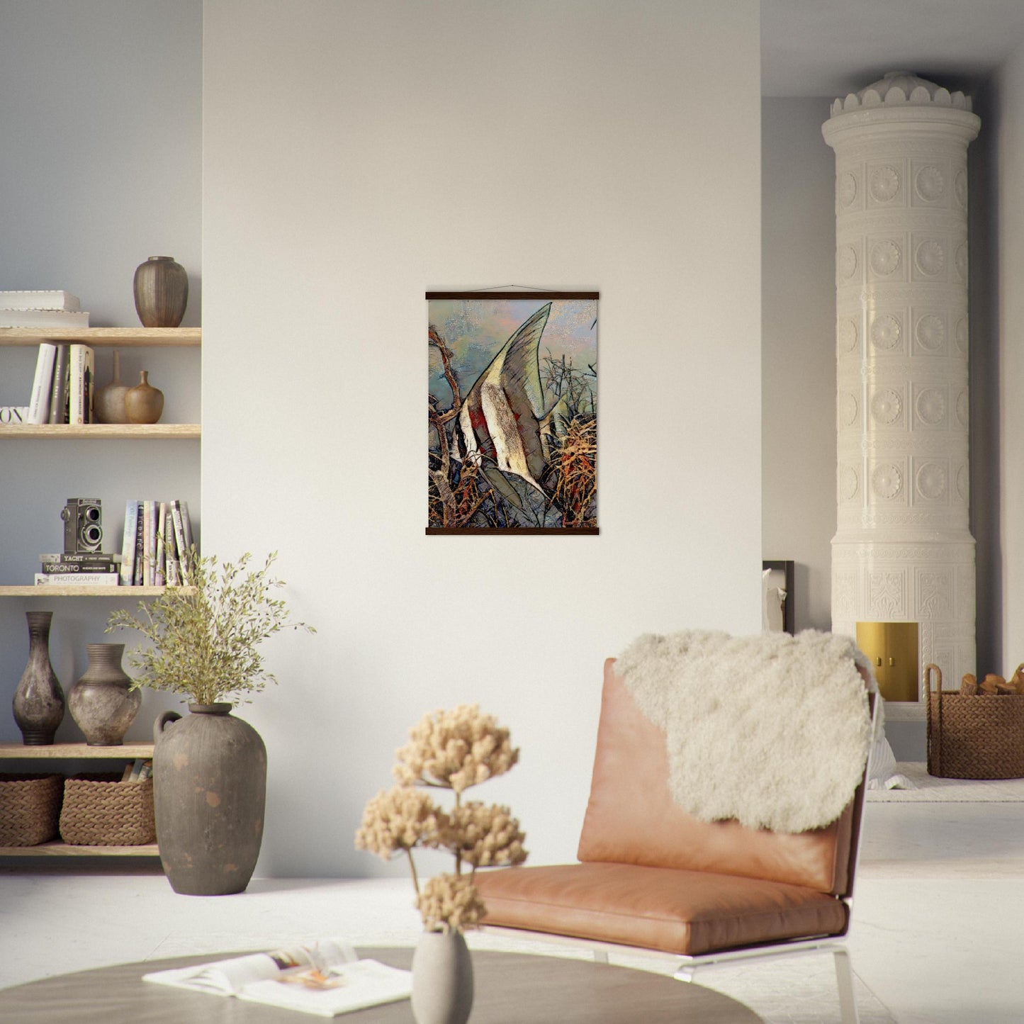 Batfish, Museum-Quality Matte Paper Poster with Hanger