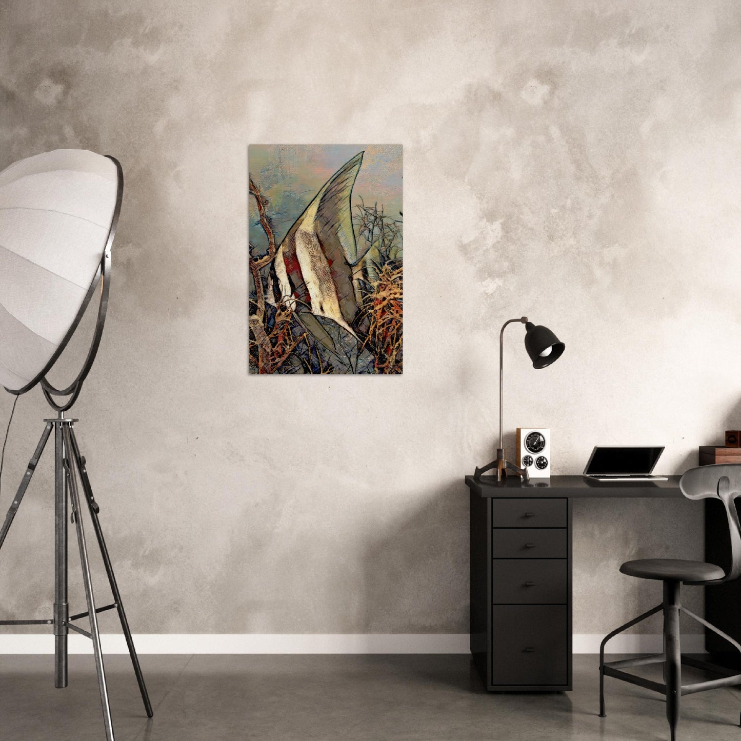 Batfish, Wood Prints