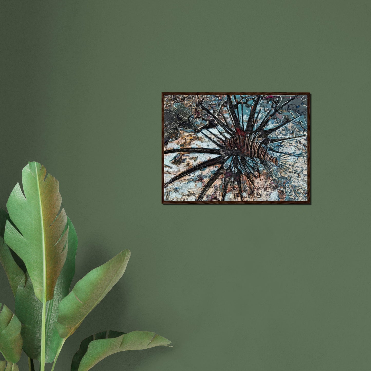 Blacklion, Museum-Quality Matte Paper Wooden Framed Poster