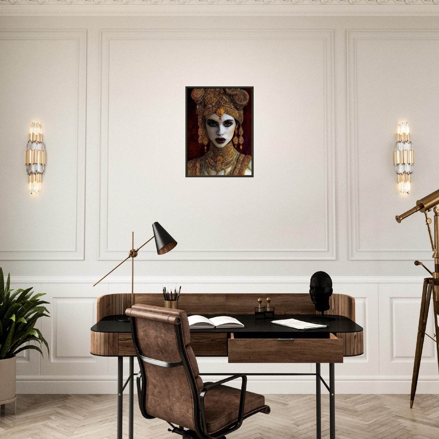 Yaba, Museum-Quality Matte Paper Metal Framed Poster