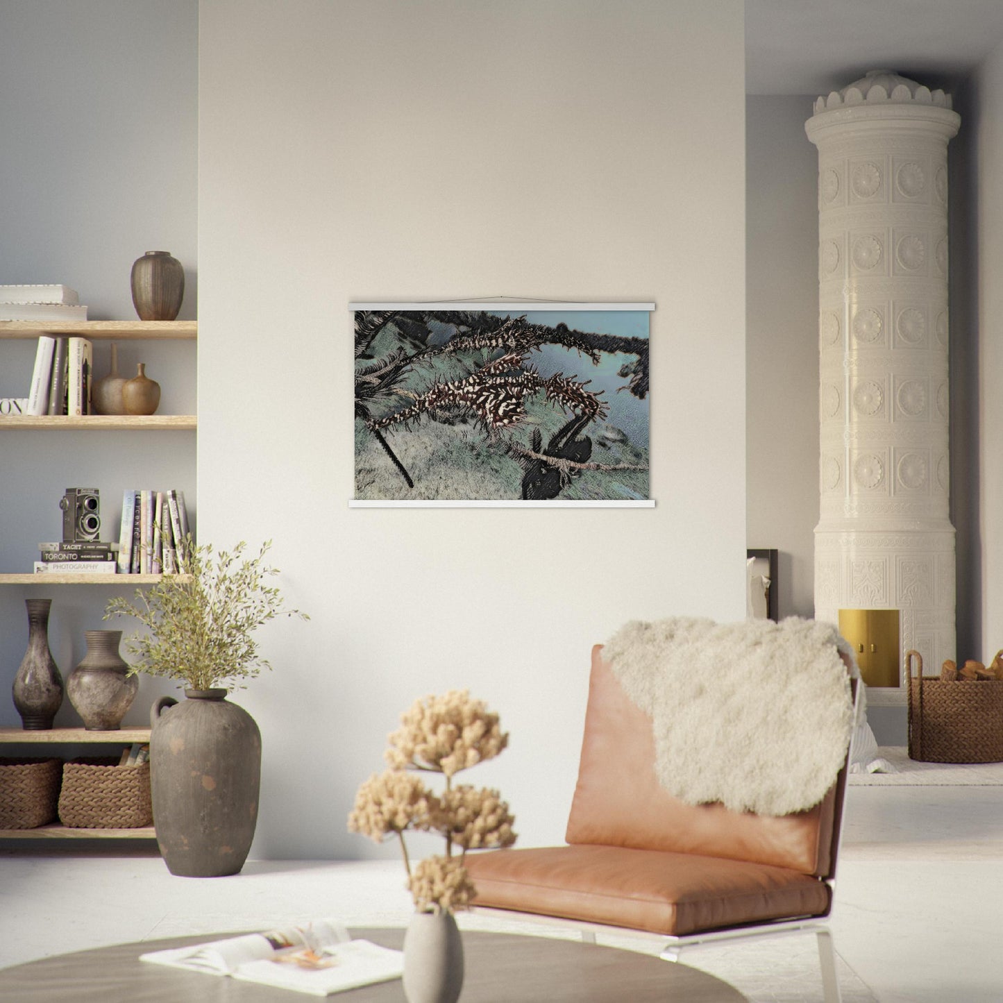 Ghost pipefish, Museum-Quality Matte Paper Poster with Hanger