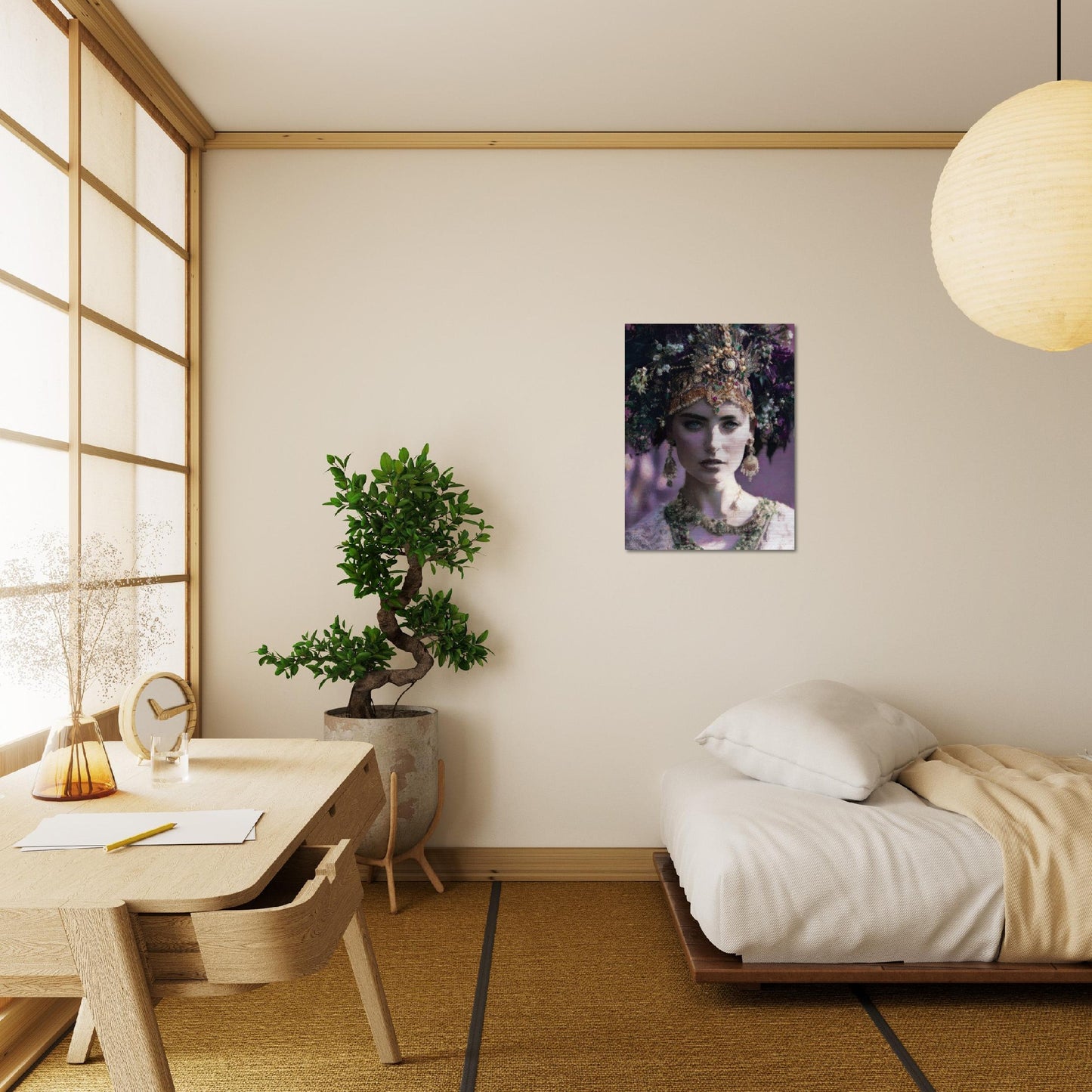 Brushed Aluminum Print