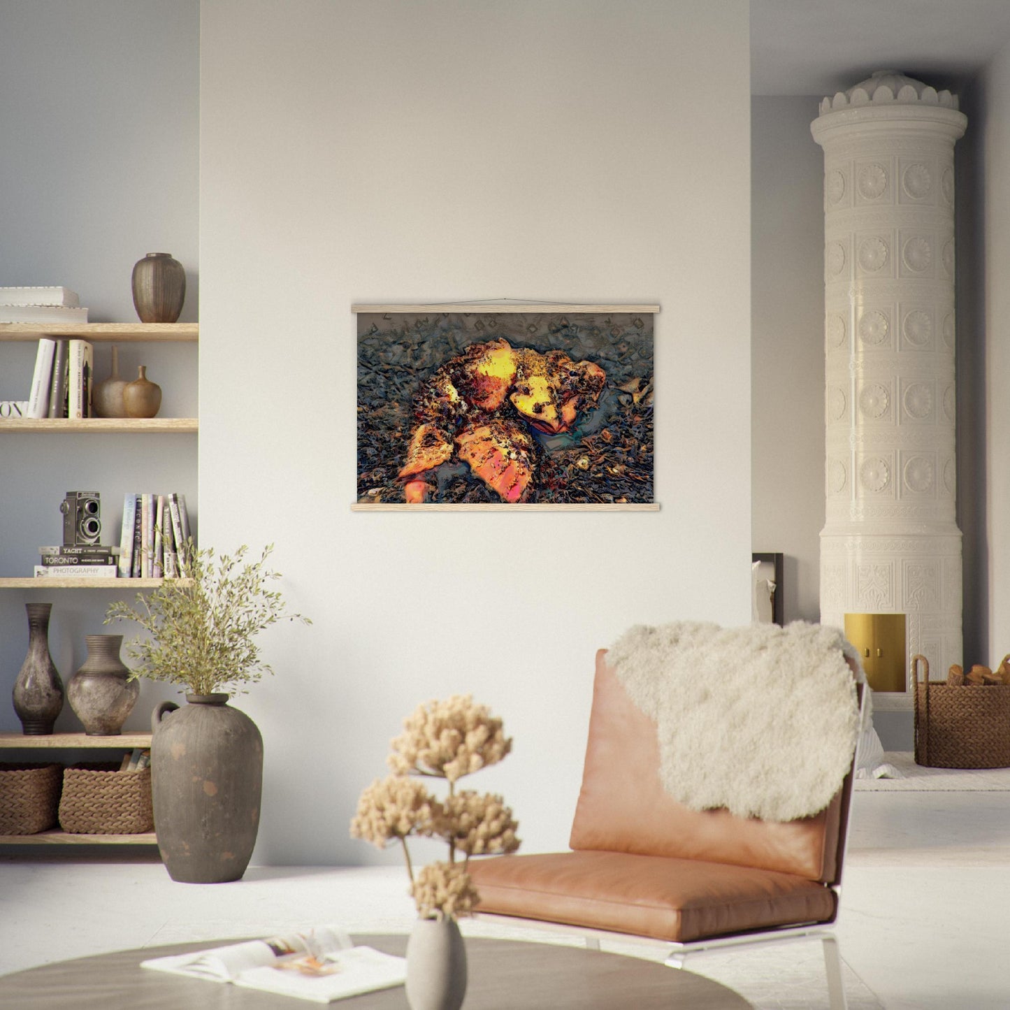 Stone, Museum-Quality Matte Paper Poster with Hanger