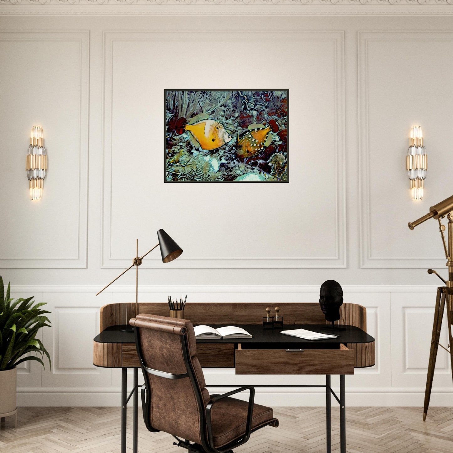 Triggers, Museum-Quality Matte Paper Metal Framed Poster