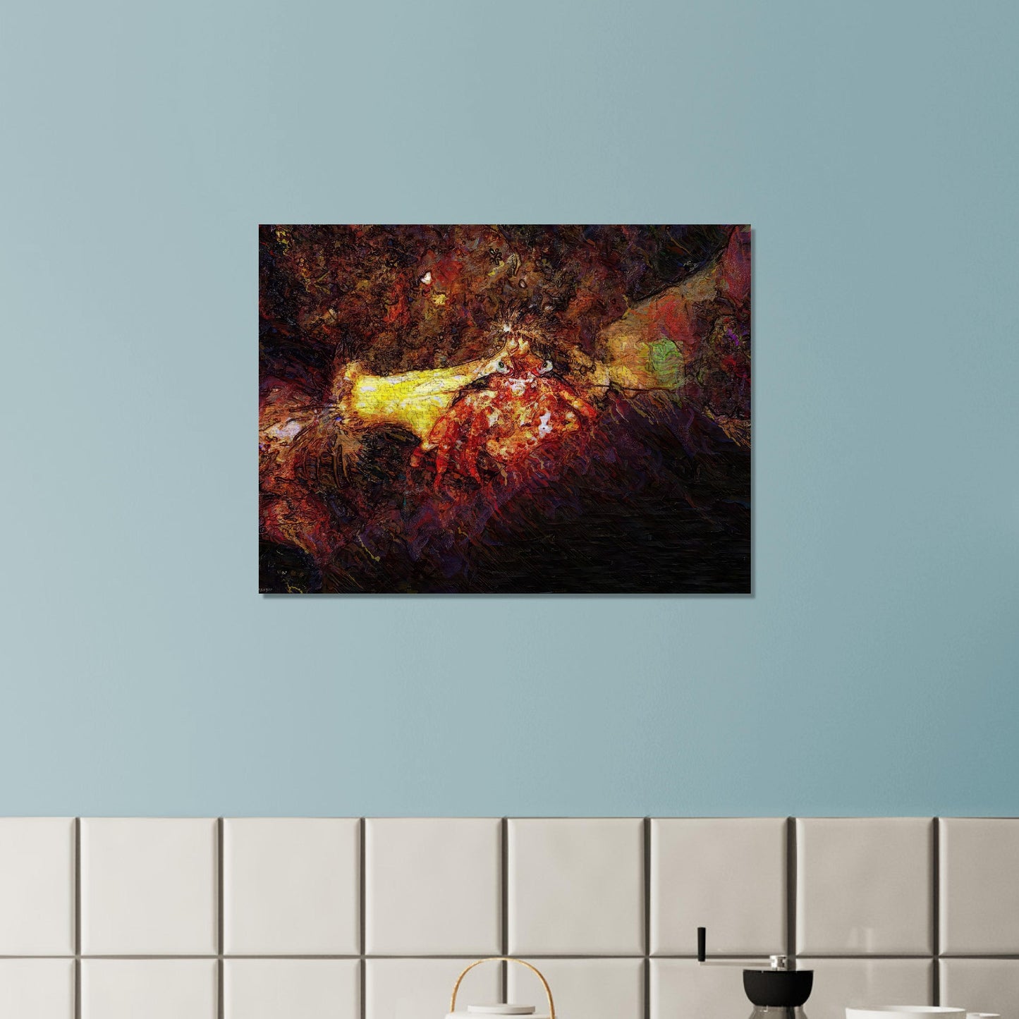 Hermit, Brushed Aluminum Print