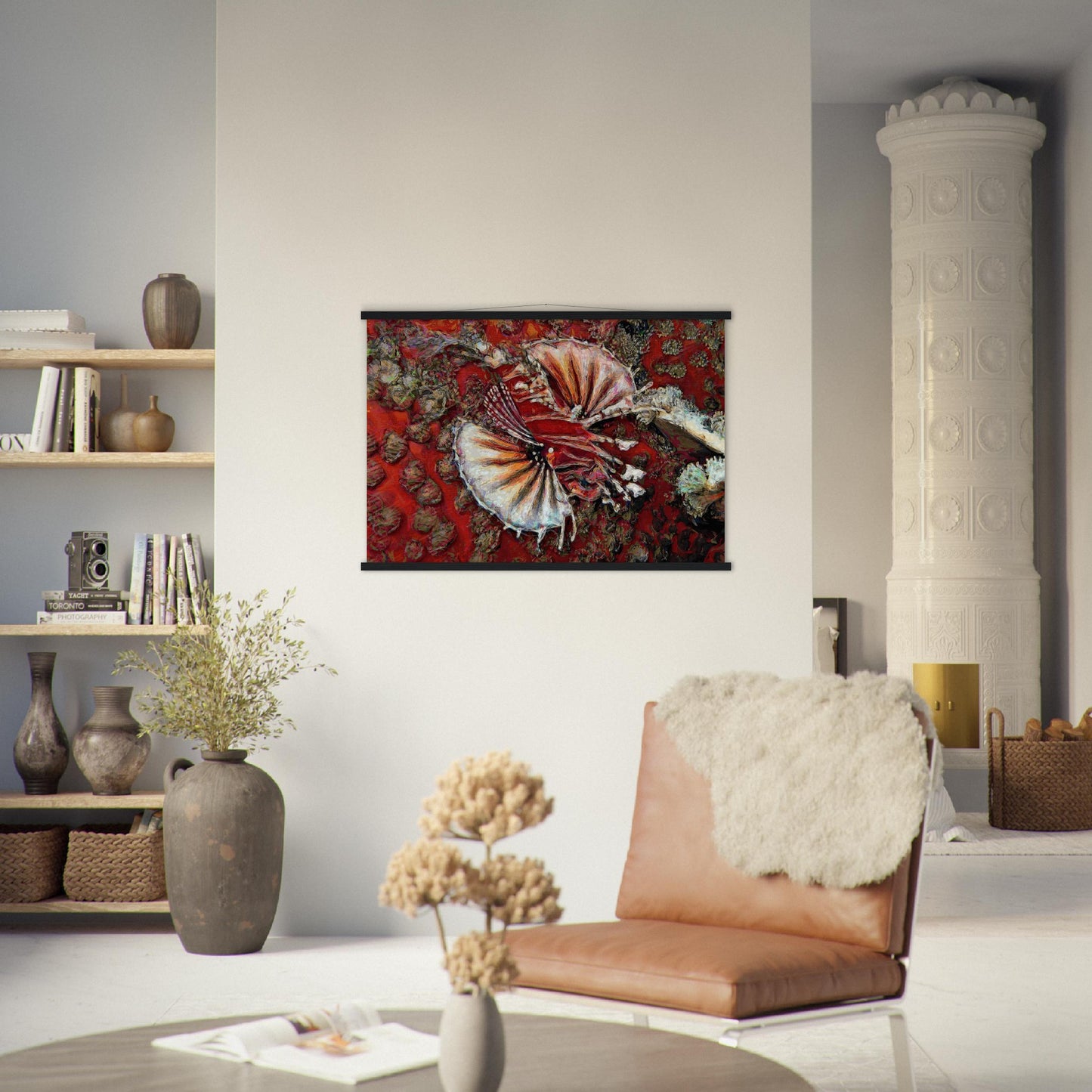 Redlion, Museum-Quality Matte Paper Poster with Hanger