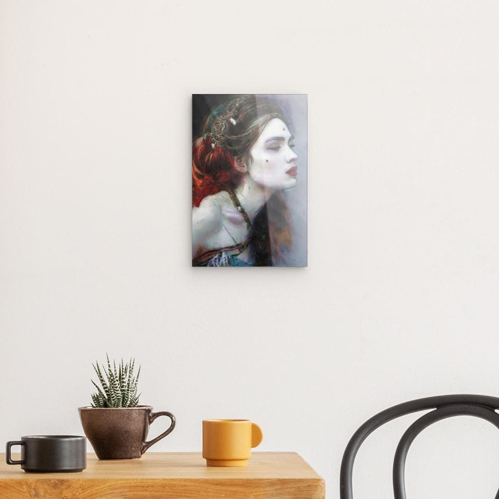 Enora, Acrylic Glass on Metal