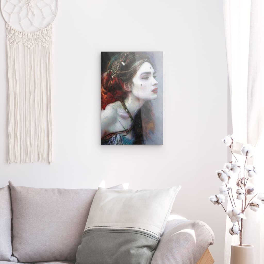 Enora, Acrylic Glass on Metal