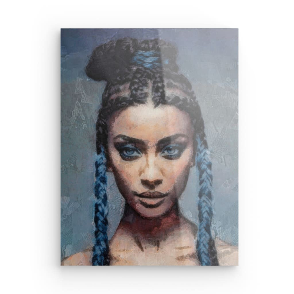 Kalia, Acrylic Glass on Metal 40 x 30 cm