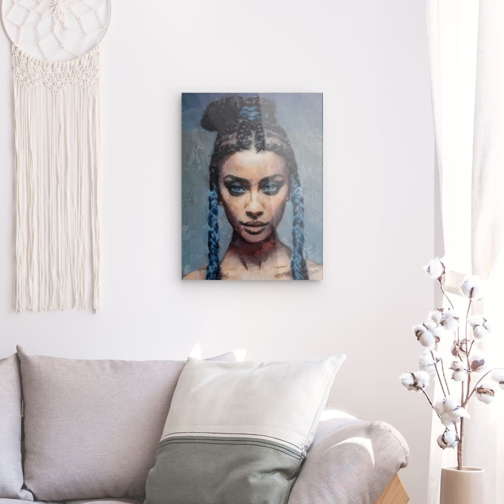 Kalia, Acrylic Glass on Metal