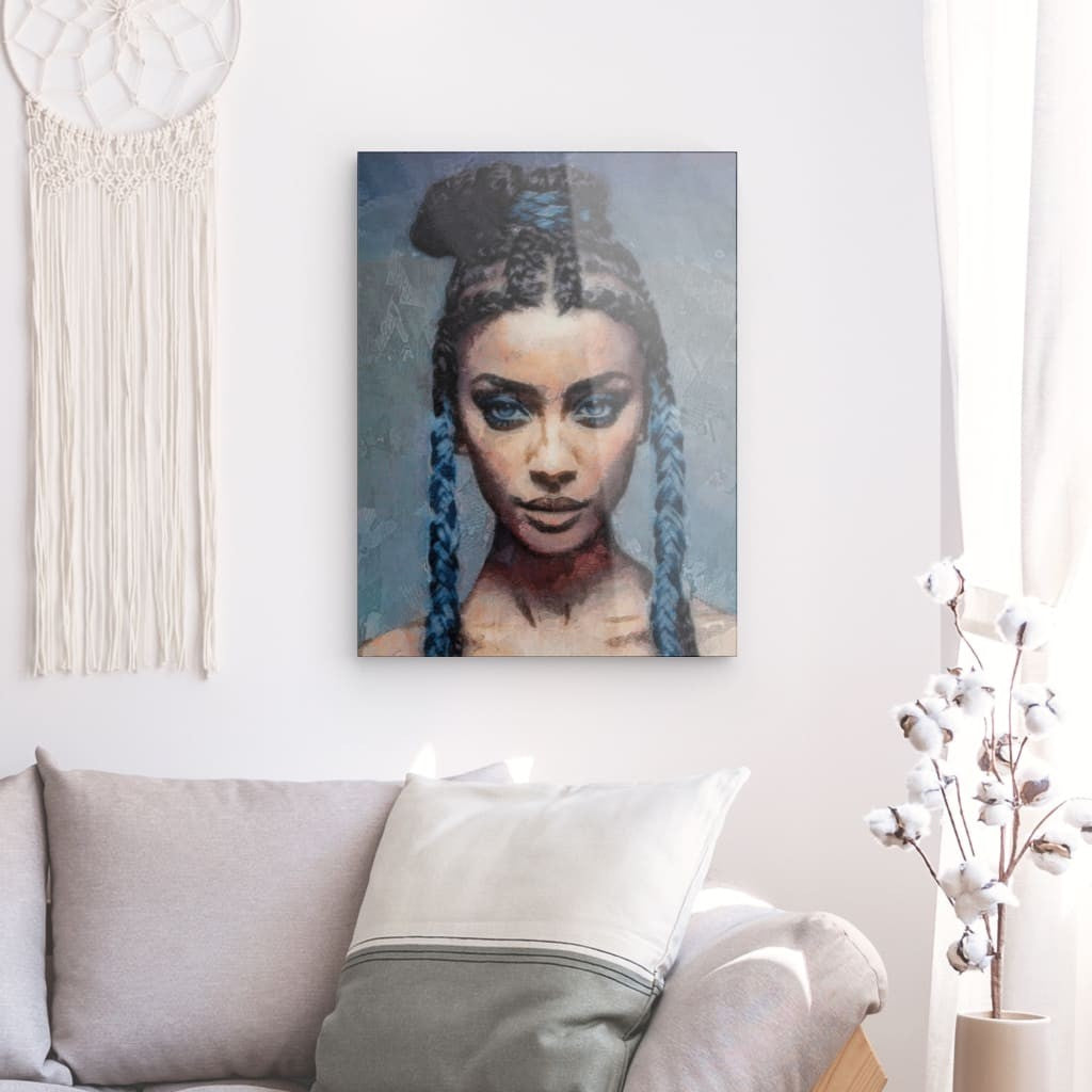 Kalia, Acrylic Glass on Metal