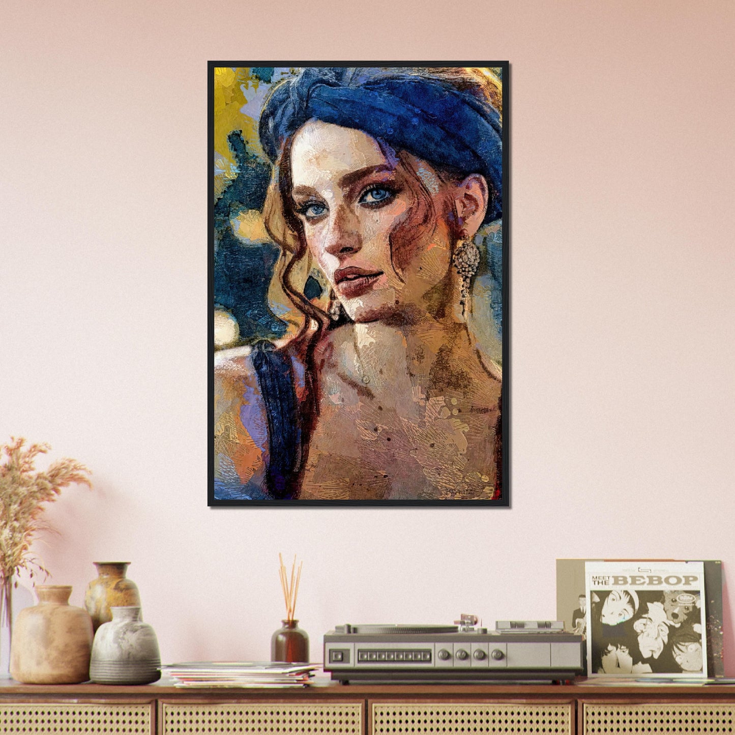 Kylie, Museum-Quality Matte Paper Wooden Framed Poster