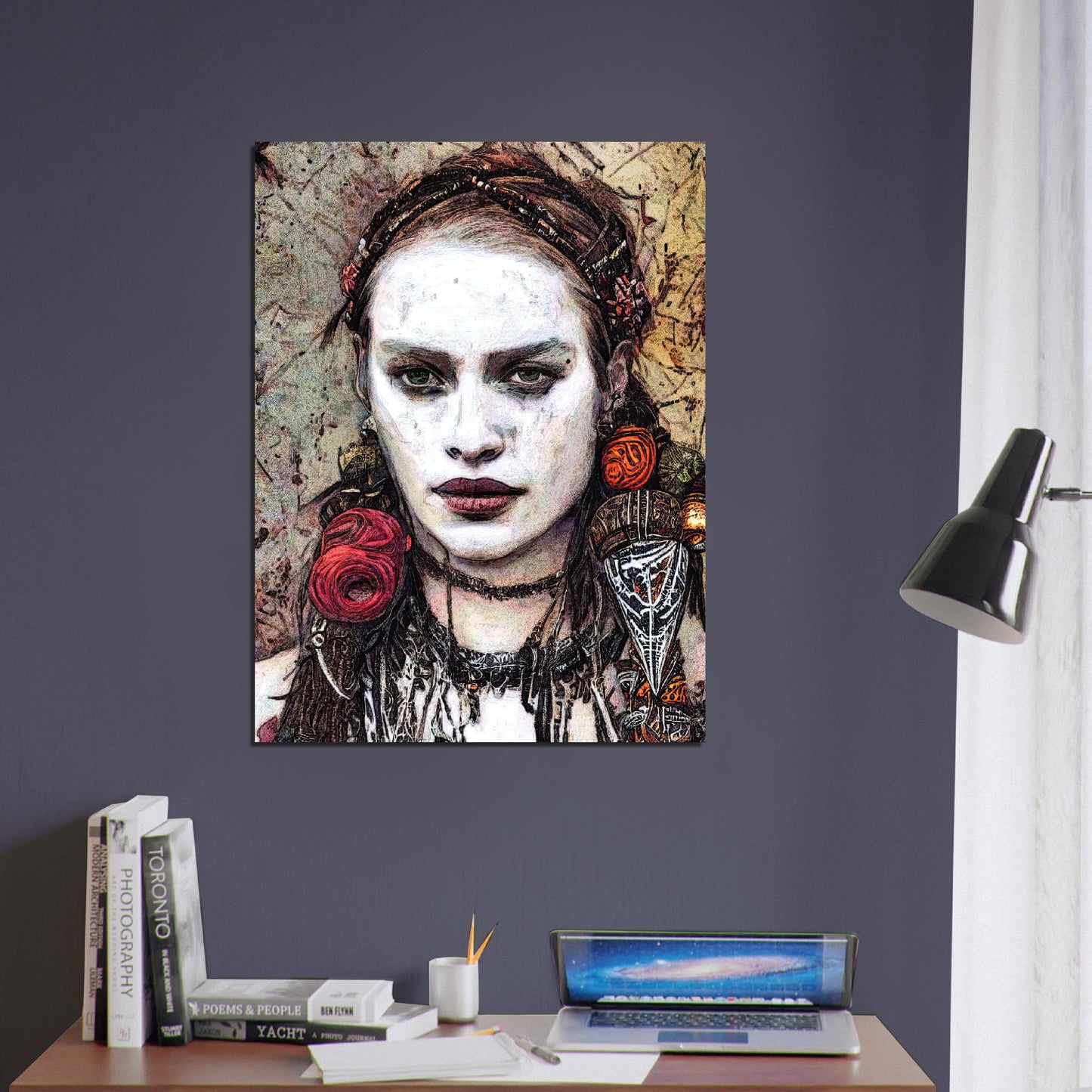 Freja, Foam Portrait