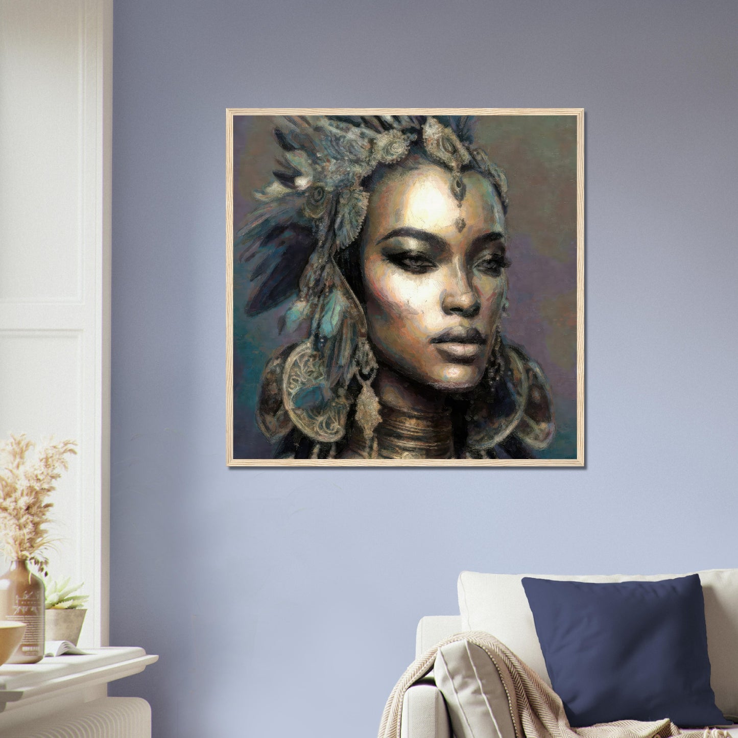 Assa, Museum-Quality Matte Paper Wooden Framed Poster