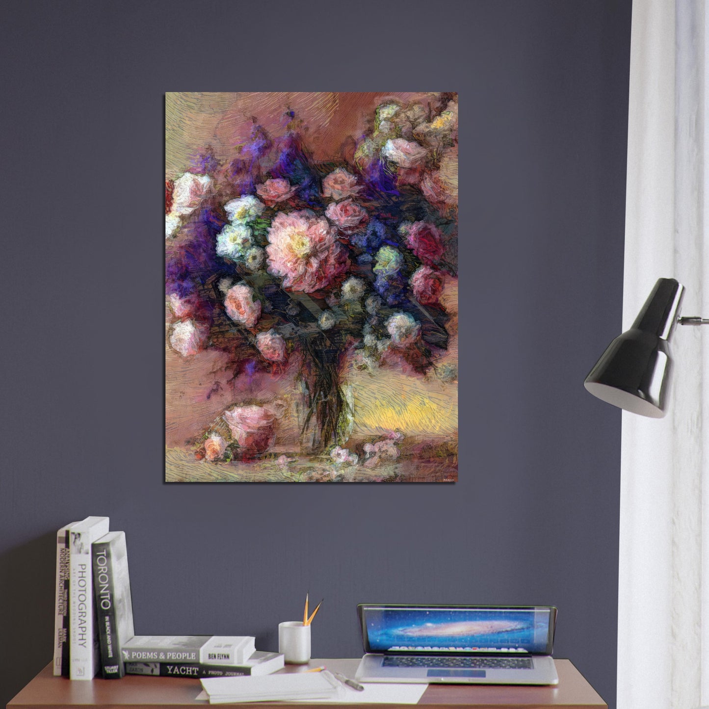 Flowers study 24, Foam Portrait