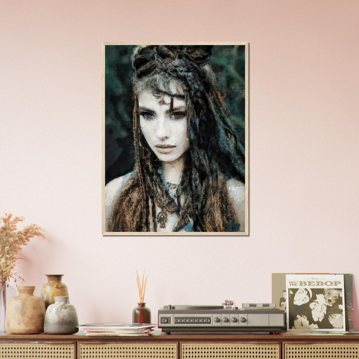 Miranda, Museum-Quality Matte Paper Wooden Framed Poster