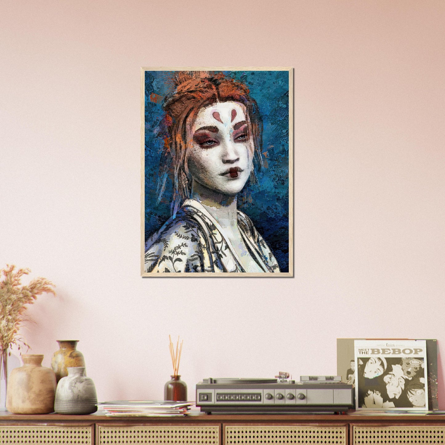 Mia, Museum-Quality Matte Paper Wooden Framed Poster