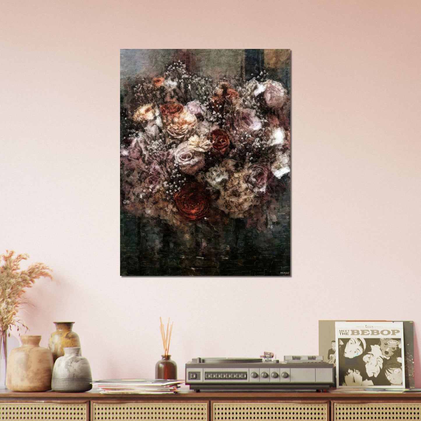 Flowers study 26, Foam Portrait