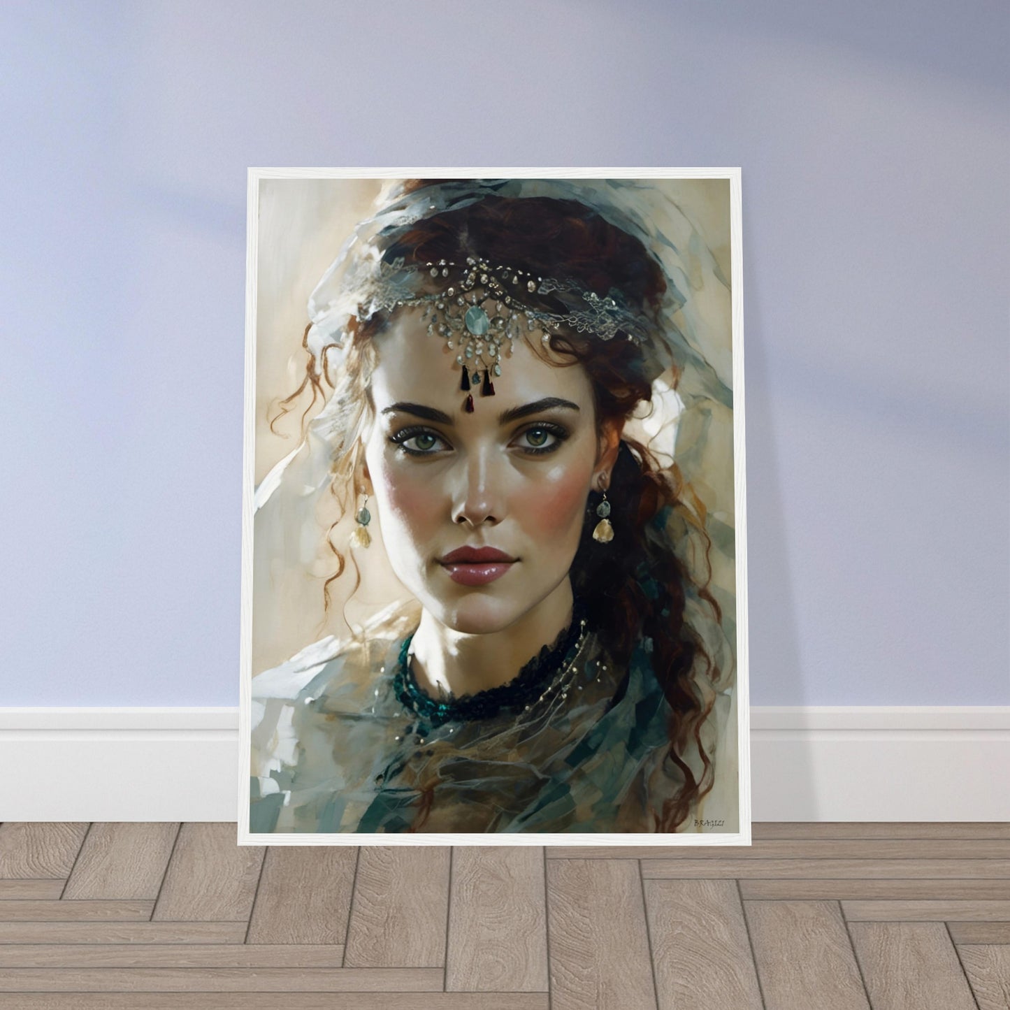 Linda, Museum-Quality Matte Paper Wooden Framed Poster